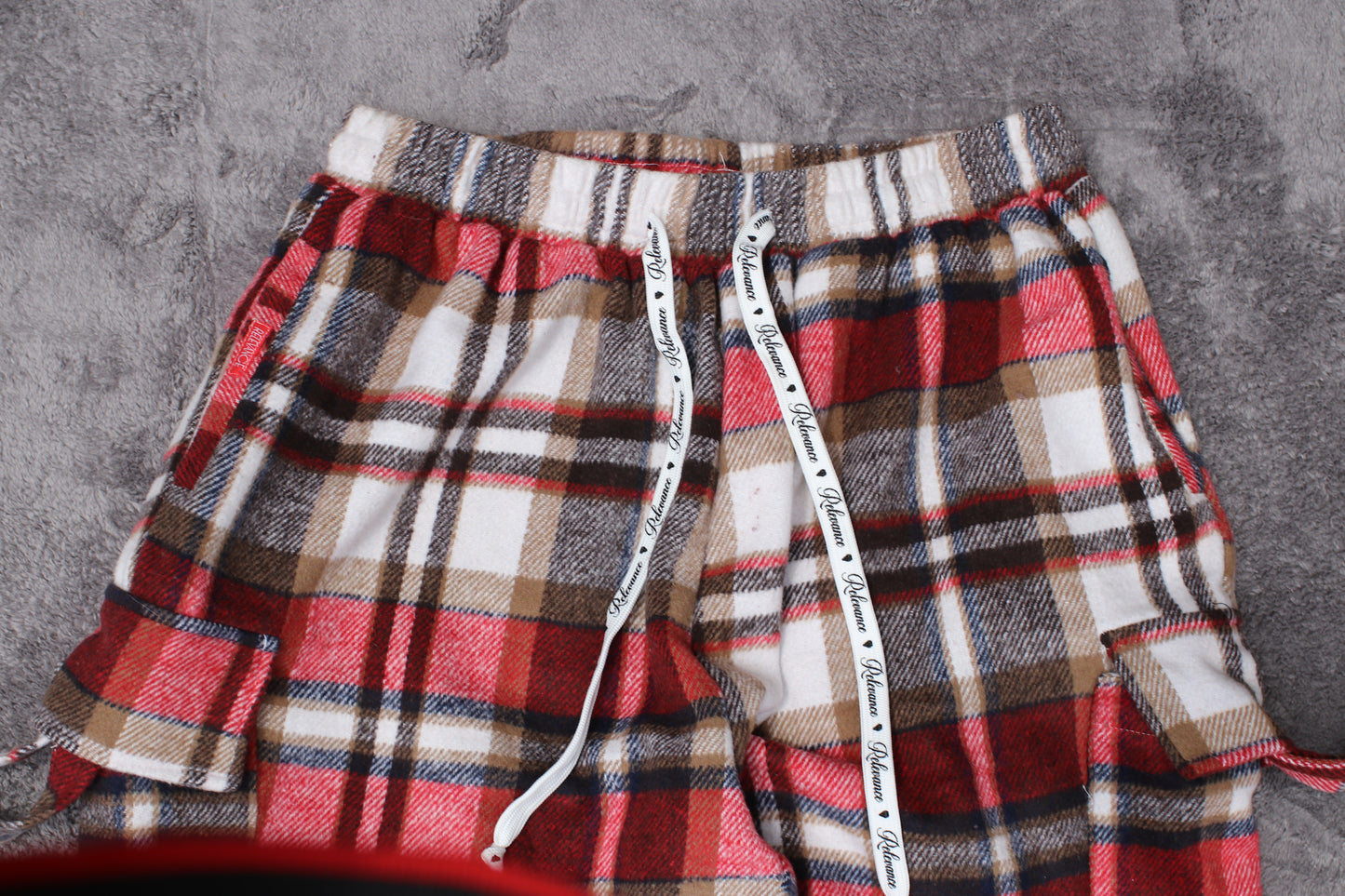 Plaid sweats